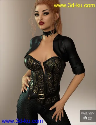 3D打印模型Fantasy Leather Iray Shaders的图片