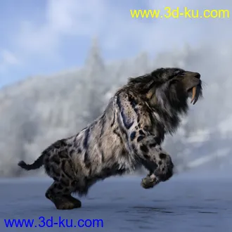 3D打印模型Felidae by AM - Smilodon Populator的图片