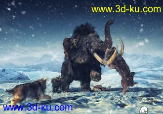 3D打印模型Felidae by AM - Smilodon Populator - Companion Pack的图片