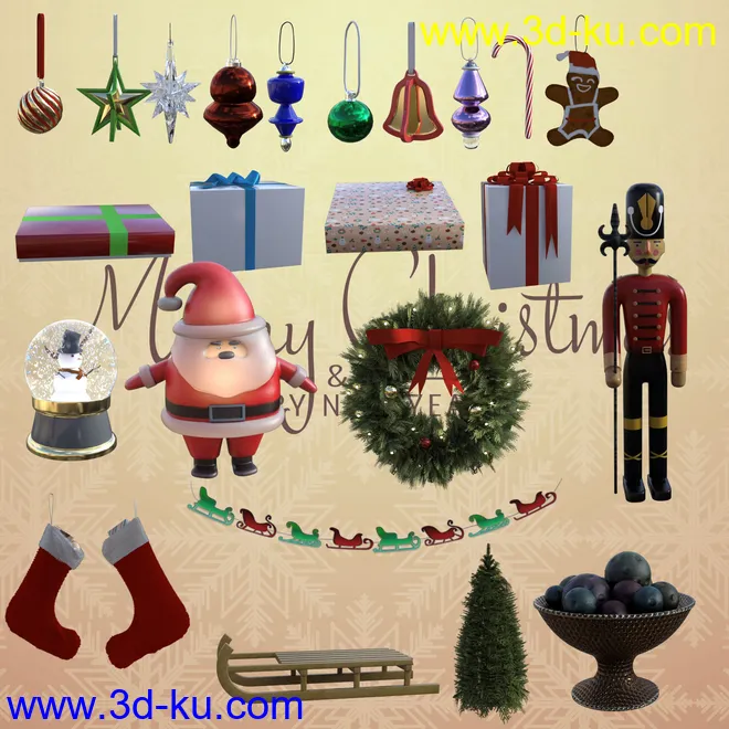 FG Christmas Living模型的图片4