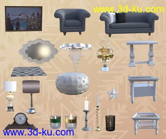 3D打印模型FG Christmas Living的图片