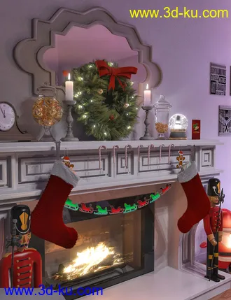 3D打印模型FG Christmas Living的图片