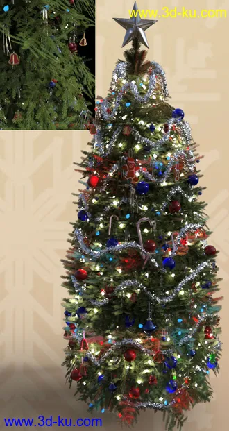 3D打印模型FG Christmas Living的图片