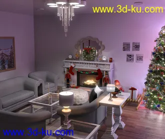 3D打印模型FG Christmas Living的图片