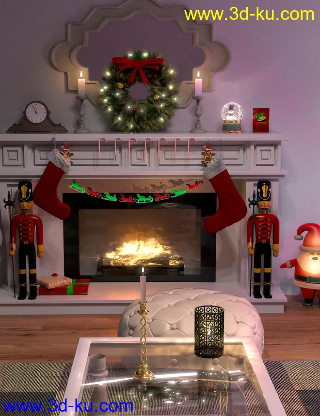 FG Christmas Living模型的图片9