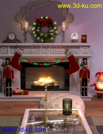 3D打印模型FG Christmas Living的图片