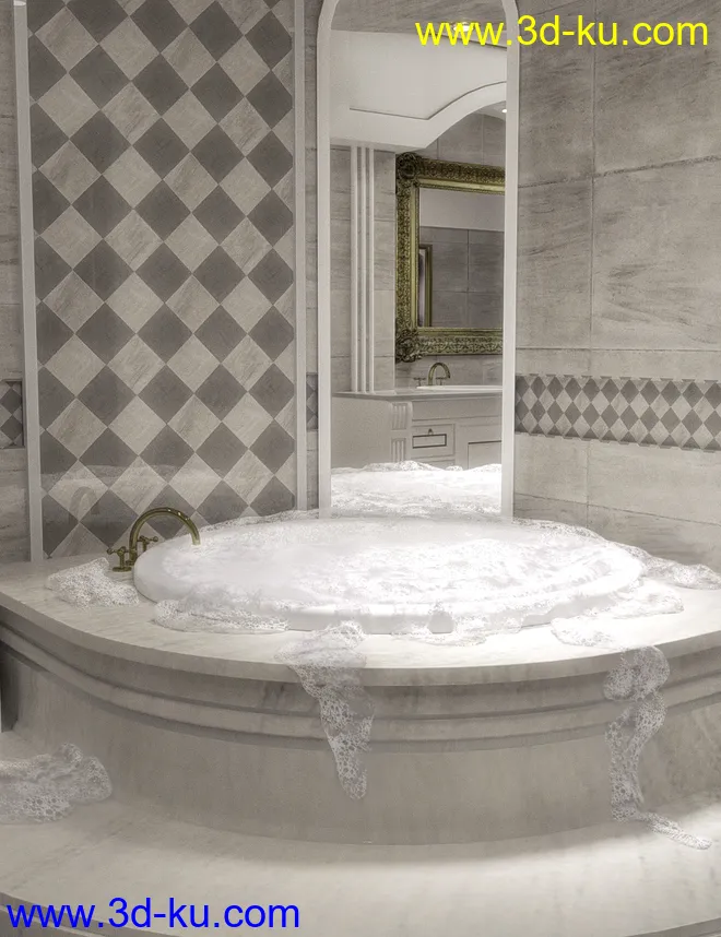 FG Classy Bathroom模型的图片1