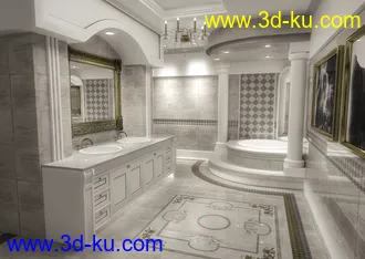3D打印模型FG Classy Bathroom的图片