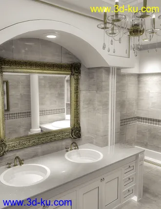 3D打印模型FG Classy Bathroom的图片