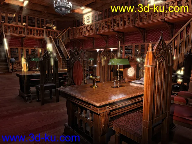 FG Gothic Library模型的图片2