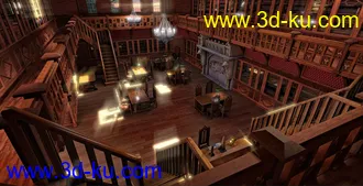 3D打印模型FG Gothic Library的图片
