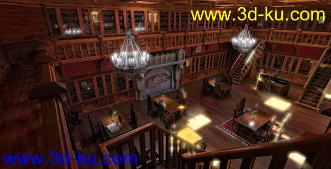 FG Gothic Library模型的图片8