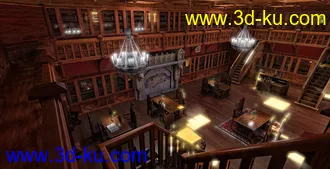 3D打印模型FG Gothic Library的图片