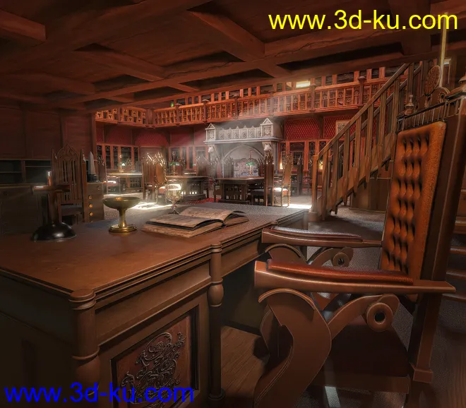 FG Gothic Library模型的图片9