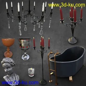 3D打印模型FG Gothic Vignettes的图片