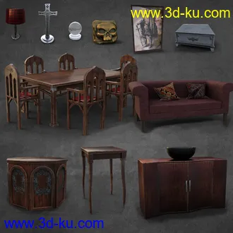 3D打印模型FG Gothic Vignettes的图片