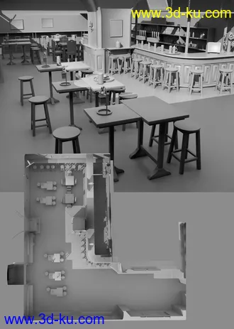 3D打印模型FG Oktoberfest Bar的图片