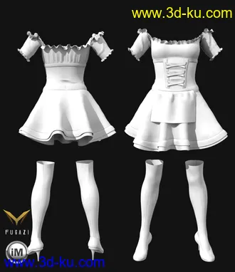 3D打印模型FG Oktoberfest Dress for Genesis 8 Female(s)的图片