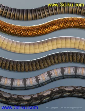 3D打印模型Flex Pipes的图片