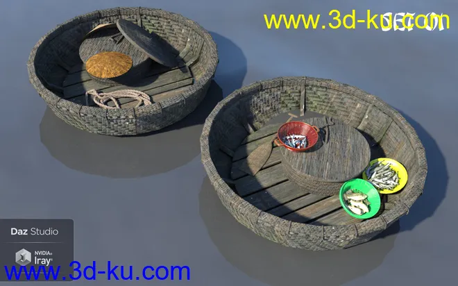 Floating Market模型的图片2