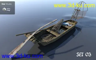 3D打印模型Floating Market的图片