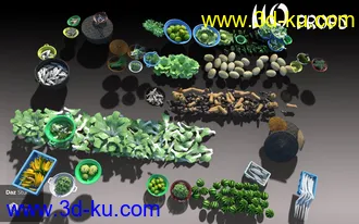 3D打印模型Floating Market的图片