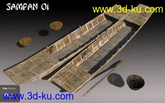 3D打印模型Floating Market的图片