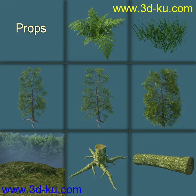 Foggy Forest模型的图片10