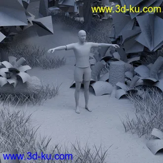 3D打印模型Foggy Forest的图片