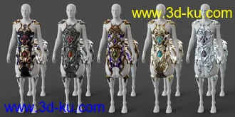 3D打印模型Forest Marauder Outfit Textures的图片
