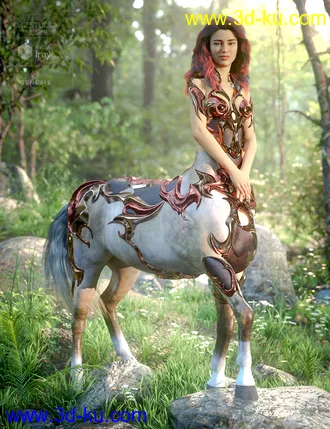 3D打印模型Forest Queen Outfit Textures的图片