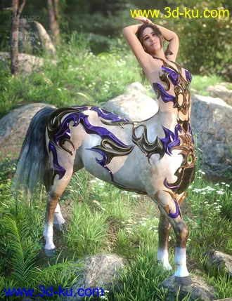 3D打印模型Forest Queen Outfit Textures的图片