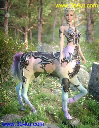 3D打印模型Forest Queen Outfit Textures的图片