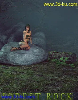 3D打印模型Forest Rock的图片