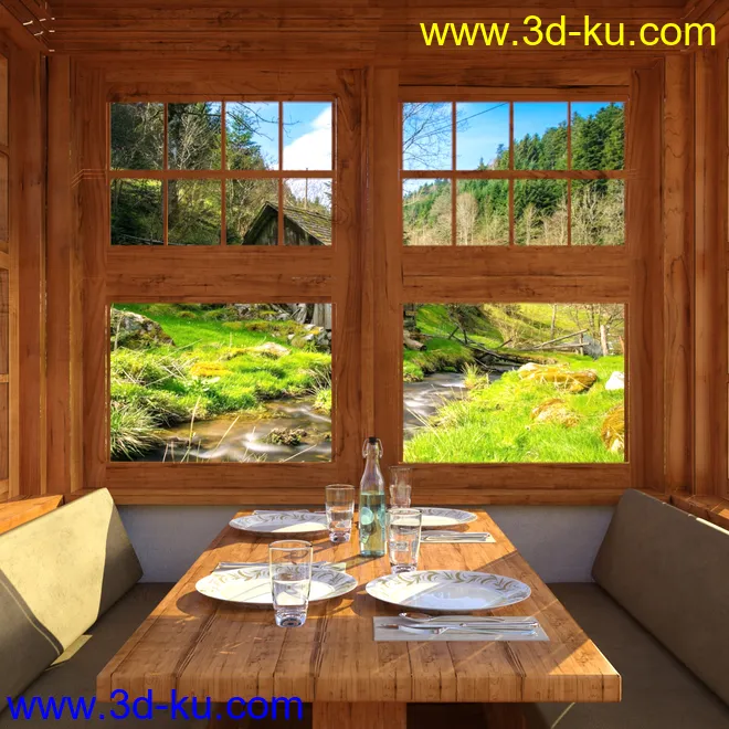 ForestScapes Backdrops Volume 1模型的图片3
