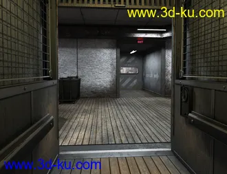 3D打印模型Freight Elevator and Basement的图片