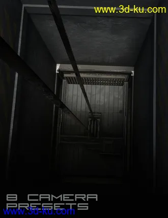 3D打印模型Freight Elevator and Basement的图片