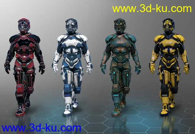 Future Soldier Outfit Textures模型的图片2