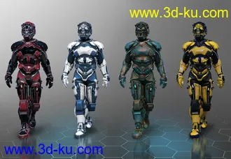 3D打印模型Future Soldier Outfit Textures的图片