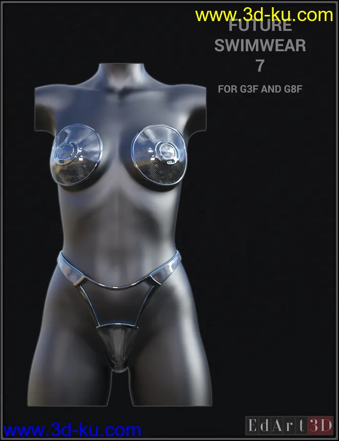 Future Swimwear 7 for G3F and G8F模型的图片1