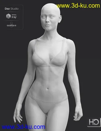 3D打印模型Gabriela 8 HD Add-On的图片