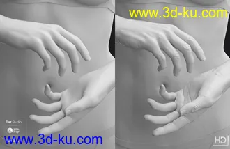 3D打印模型Gabriela 8 HD Add-On的图片