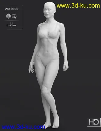 3D打印模型Gabriela 8 HD Add-On的图片