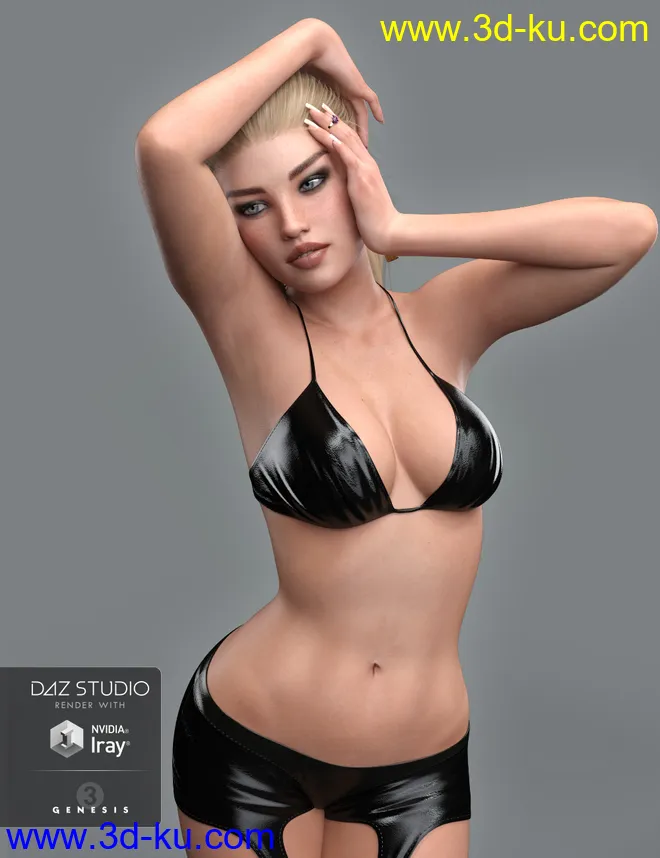 GDN Nathalia for Genesis 3 Female模型的图片4