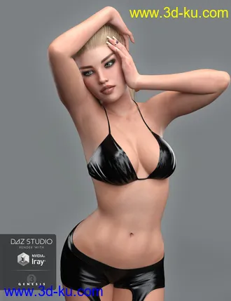 3D打印模型GDN Nathalia for Genesis 3 Female的图片