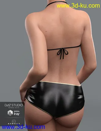 3D打印模型GDN Nathalia for Genesis 3 Female的图片