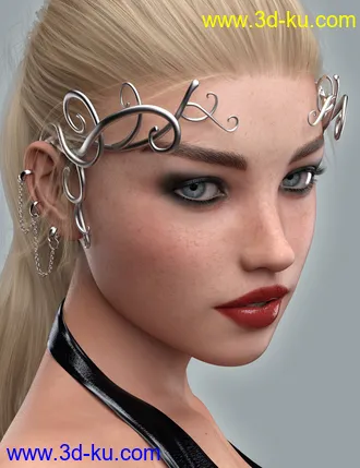 3D打印模型GDN Nathalia for Genesis 3 Female的图片