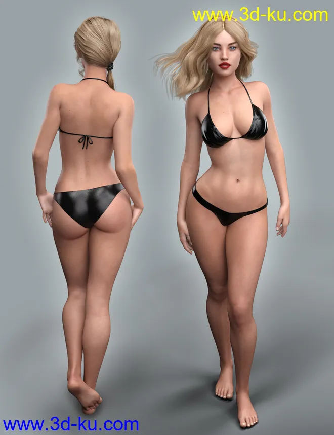 GDN Nathalia for Genesis 3 Female模型的图片8