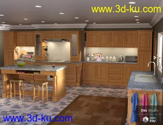 3D打印模型Gen's Kitchen的图片