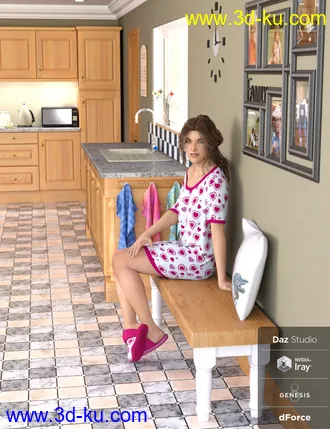 3D打印模型Gen's Kitchen的图片